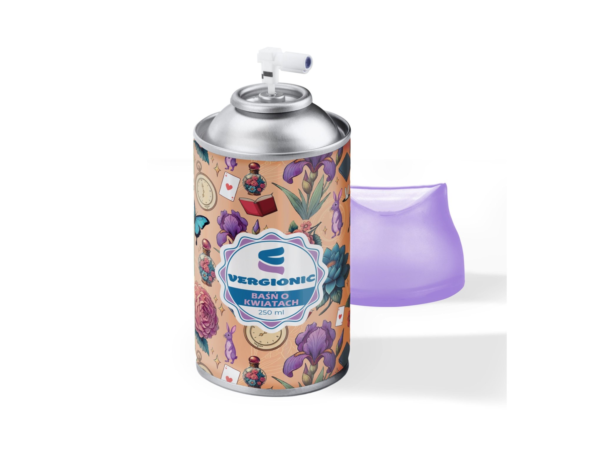 VERGIONIC ODŚWIEŻACZ POWIETRZA ZAPAS 250ML - baśń o kwiatach