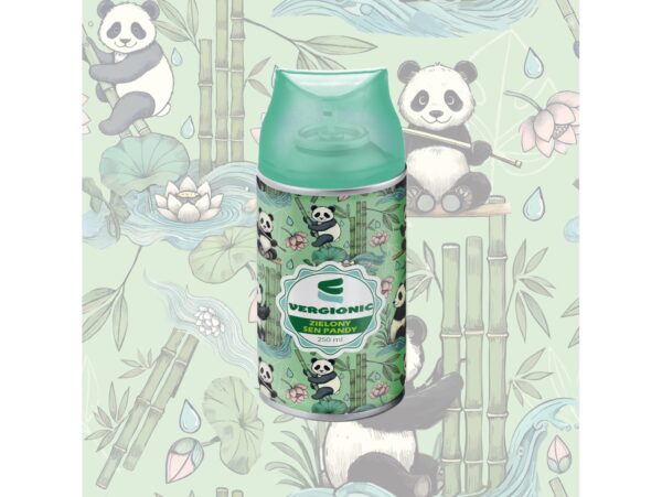 VERGIONIC ODŚWIEŻACZ POWIETRZA ZAPAS 250ML - zielony sen pandy