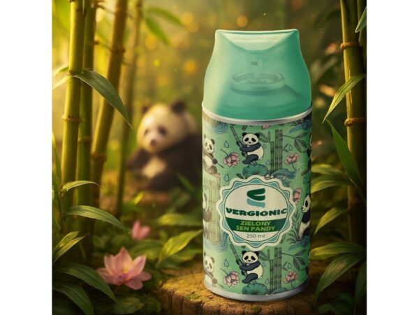 VERGIONIC ODŚWIEŻACZ POWIETRZA ZAPAS 250ML - zielony sen pandy