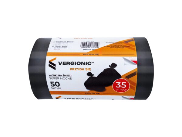 VERGIONIC WORKI NA ŚMIECI 35L 50SZT