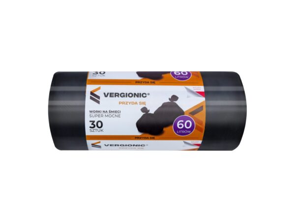 VERGIONIC WORKI NA ŚMIECI 60L 30SZT