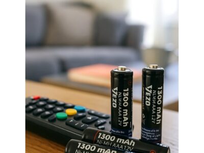 VEZO BATERIA AKUMULATOREK AAA 4 szt TYP1 2500mAh MAŁE