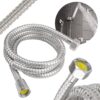 WĄŻ PRYSZNICOWY STANDARDOWY CHROMOWANY 150CM 1,5M