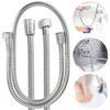 WĄŻ PRYSZNICOWY STANDARDOWY CHROMOWANY 150CM 1,5M