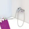 WĄŻ PRYSZNICOWY STANDARDOWY CHROMOWANY 150CM 1,5M