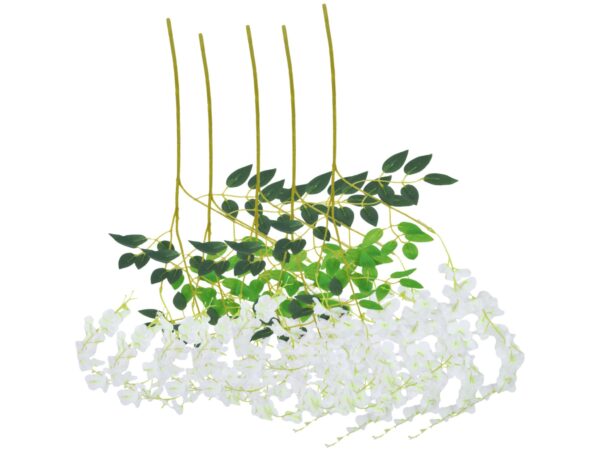 WISTERIA GAŁĄZKA 3-RAMIENNA 105cm 5 SZTUK