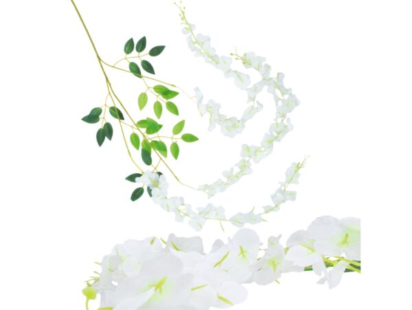 WISTERIA GAŁĄZKA 3-RAMIENNA 105cm 5 SZTUK