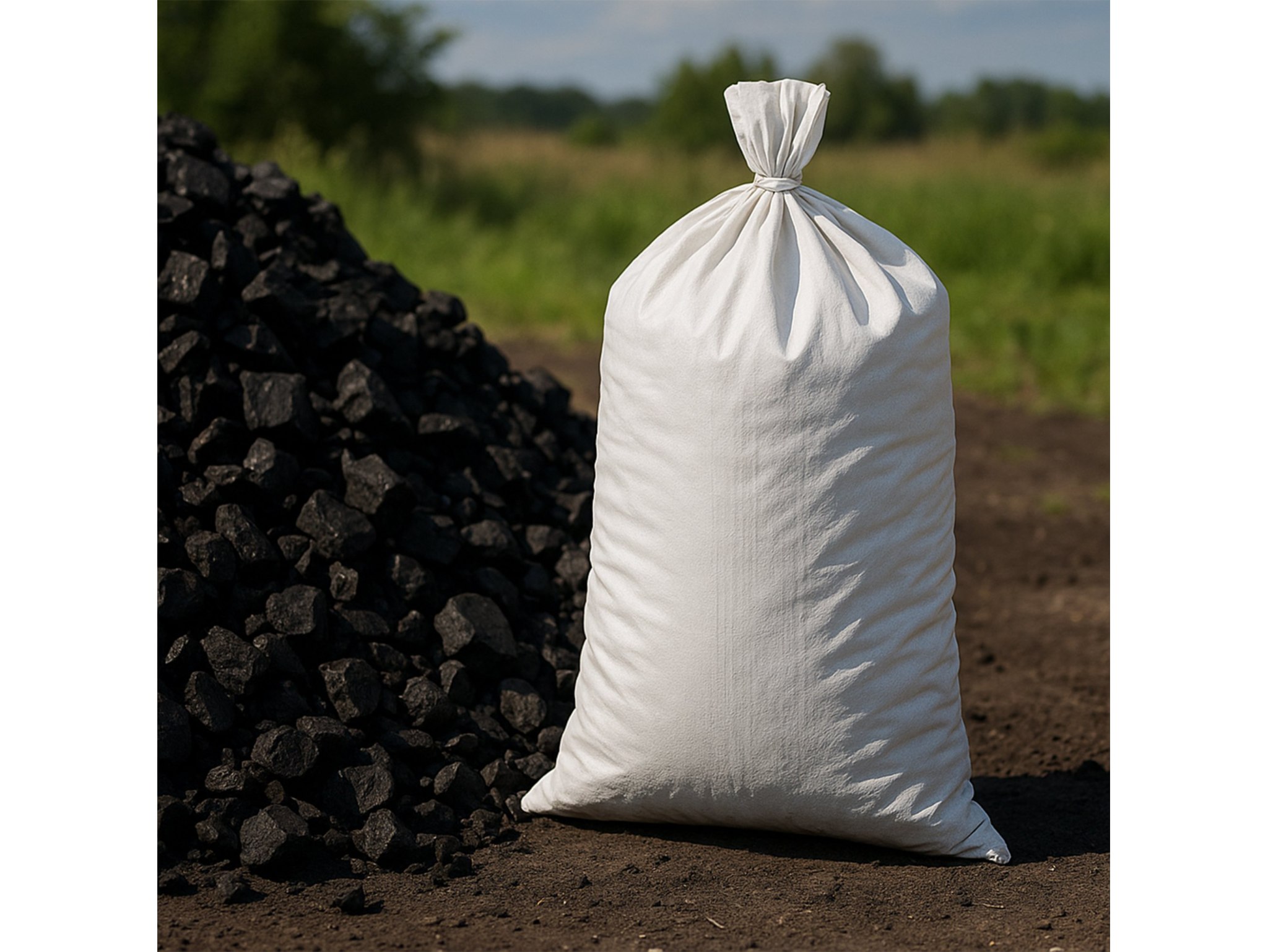 WORKI WOREK ZBOŻE WĘGIEL MĄKĘ PP 100szt 50x80 30KG