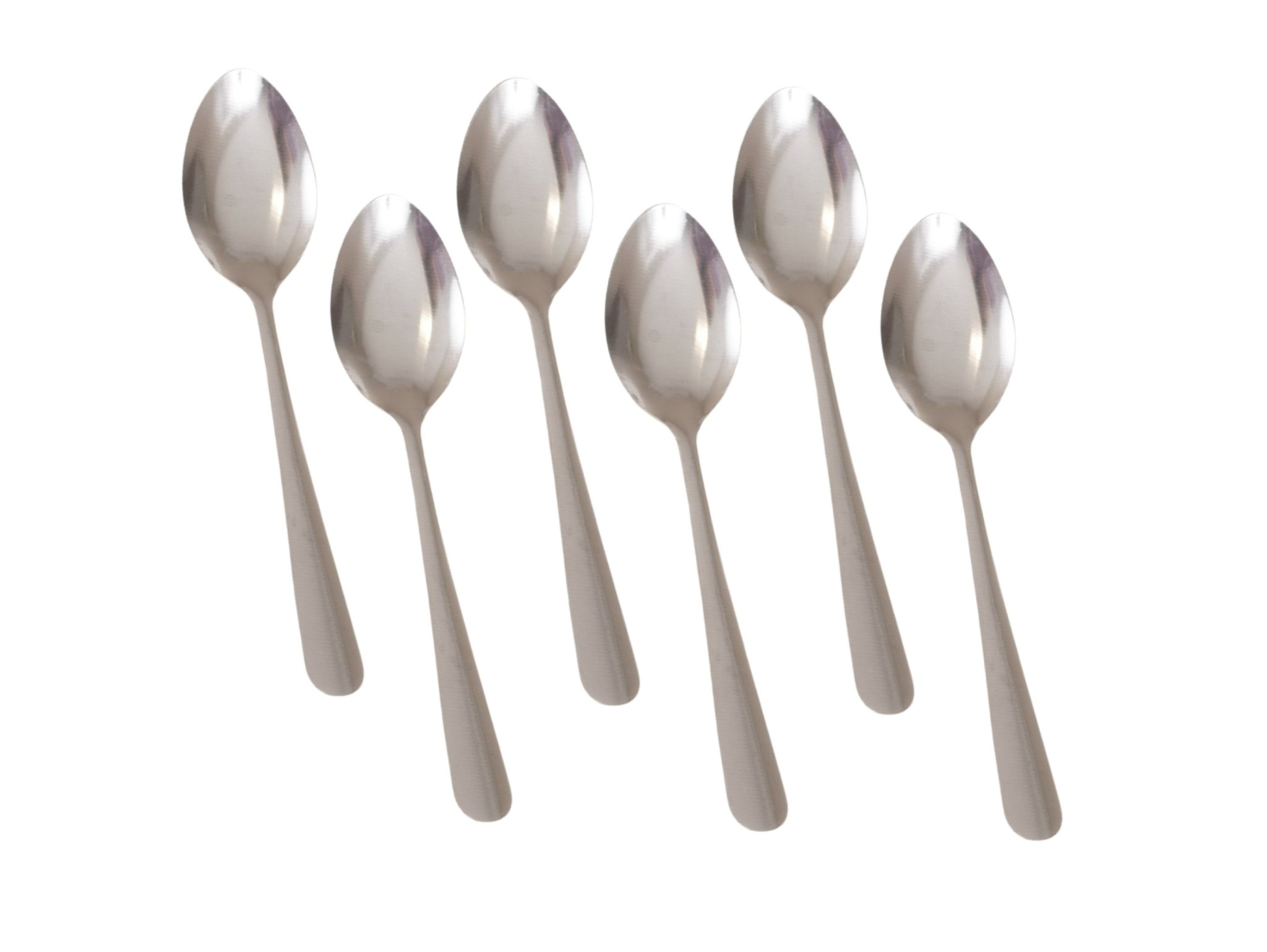 ŁYŻKA ŁYŻKI KOMPLET 6SZT 20,5CM - gładki owalny