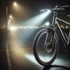 ZESTAW LAMPEK ROWEROWYCH PRZÓD TYŁ OKRĄGŁE