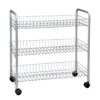ARTEX REGAŁ NA KÓŁKACH BIG STORE 3/BIG STORE 3 SREBRNY 5905399715045