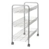 ARTEX REGAŁ NA KÓŁKACH BIG STORE 3/BIG STORE 3 SREBRNY 5905399715045