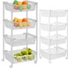 ARTEX REGAŁ NA KÓŁKACH FRUIT 4/FRUIT 4 BIAŁY 8001579315047
