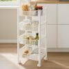 ARTEX REGAŁ NA KÓŁKACH FRUIT 4/FRUIT 4 BIAŁY 8001579315047