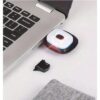 CZAPKA ZIMOWA Z LAMPKĄ LED - czarny