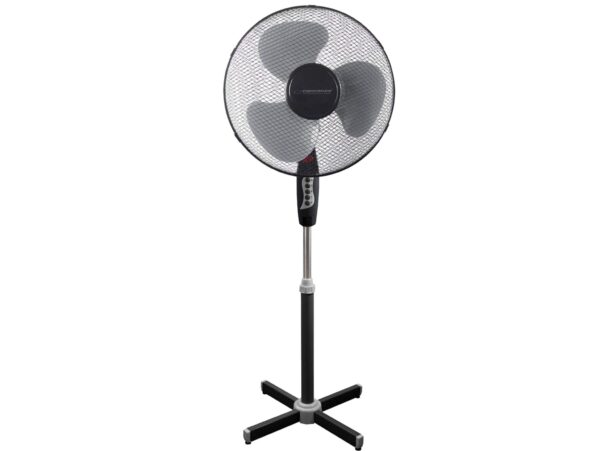 ESPERANZA WENTYLATOR WIATRAK 16'' STOJĄCY HURRICANE CZARNO-SZARY II GATUNEK