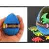 JAJKO ROSNĄCEGO DINOZAURA 5,5CM - niebieski