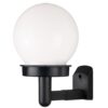 LAMPA OGRODOWA SOLARNA KULA KINKIET 12CM