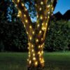 LAMPKI 200 LED DRUCIKI SOLARNE - ciepły biały