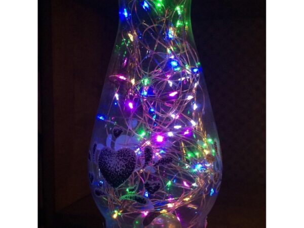 LAMPKI DRUCIKI 50 LED - multikolor