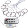 LAMPKI DRUCIKI KURTYNA 3x3m USB - multikolor