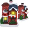 DOMEK LED DEKORACJA ŚWIĄTECZNA - domek 8x5,5x5cm