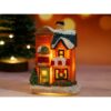 DOMEK LED DEKORACJA ŚWIĄTECZNA - domek 8x5,5x5cm