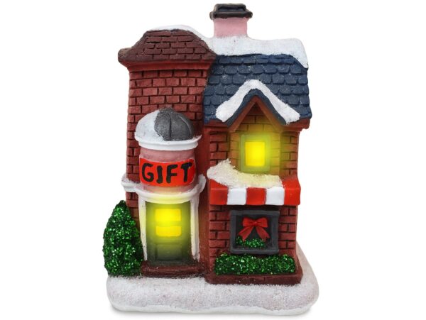 DOMEK LED DEKORACJA ŚWIĄTECZNA - domek 8x5,5x5cm
