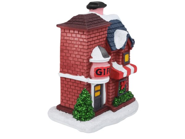 DOMEK LED DEKORACJA ŚWIĄTECZNA - domek 8x5,5x5cm
