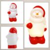 FIGURKA ŚWIĄTECZNA LED 13x8,5 - bałwan