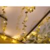 LAMPKI NA BATERIE ZŁOTE LISTKI 20 LED