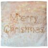 POSZEWKA NA PODUSZKĘ ŚWIĄTECZNA 45x45 - złoty/Merry Christmas