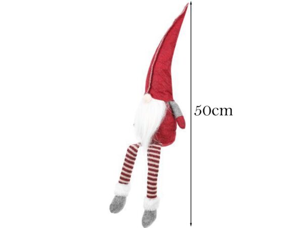 SKRZAT SIEDZĄCY 50cm - czerwony