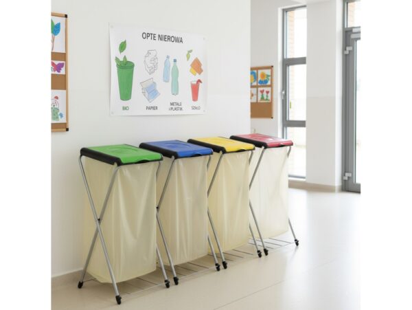 GIMI NATURE 1 PLUS STOJAK NA WORKI NA ŚMIECI/GIMI NATURE 1 PLUS ZIELONY GM 154395 5905399715168