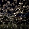LAMPKI 100 LED DRUCIKI SOLARNE 12m - zimny biały