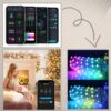LAMPKI INTELIGENTNE 200 LED USB APP BLUETOOTH
