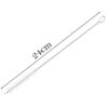 SZCZOTKA DO CZYSZCZENIA SŁOMEK WĘŻYKÓW 24cm 10SZT