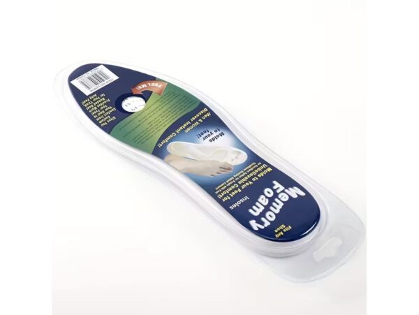 WKŁADKI DO BUTÓW ORTOPEDYCZNE MEMORY FOAM 30CM