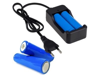 ŁADOWARKA + 2xAKUMULATORY 4800 18650 ZESTAW