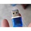 CZYTNIK KART MICRO SD SDHC - niebieski