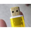 CZYTNIK KART MICRO SD SDHC - żółty