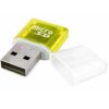 CZYTNIK KART MICRO SD SDHC - żółty