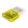 CZYTNIK KART MICRO SD SDHC - żółty