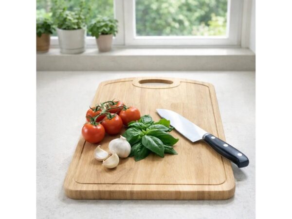 DESKA KUCHENNA DREWNIANA 34x23x1CM