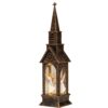 DOMEK LED DEKORACJA ŚWIĄTECZNA - kościół 22,5x5,3cm