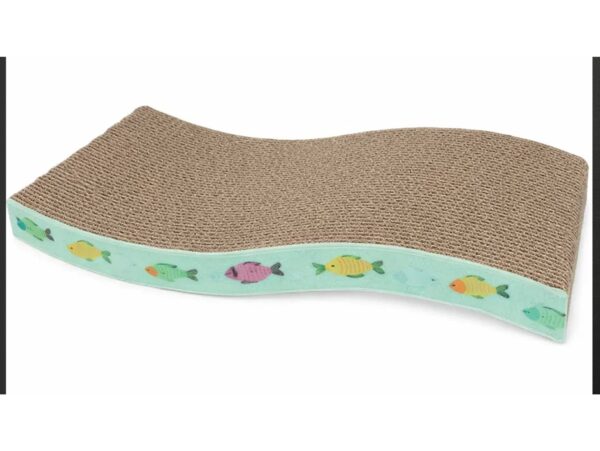 DRAPAK DLA KOTA POZIOMY - 44,5×19,5cm zielony z kocimiętką