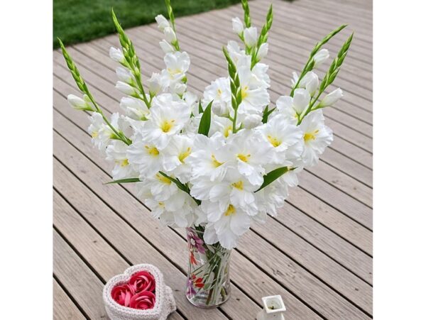 FREZJA SZTUCZNA POJEDYNCZA 90CM (kwiat 7-3 cm)