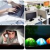 LAMPKA 6 LED SILIKONOWA DO LAPTOPA USB