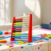 LICZYDŁO DREWNIANE EDUKACYJNE KOLOROWE SZKOLNE