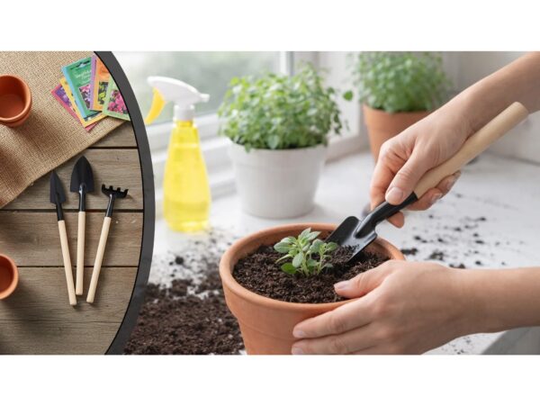 NARZĘDZIA OGRODOWE MINI 3SZT